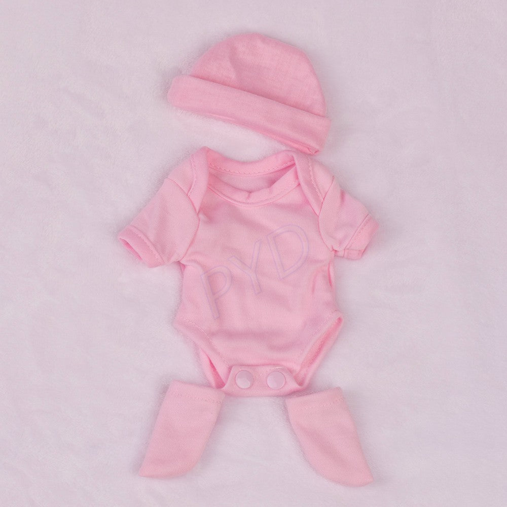Doll Clothes Outfit Romper for 10"-11" Reborn Baby Dolls Boy/Girl Doll DIY Gifts