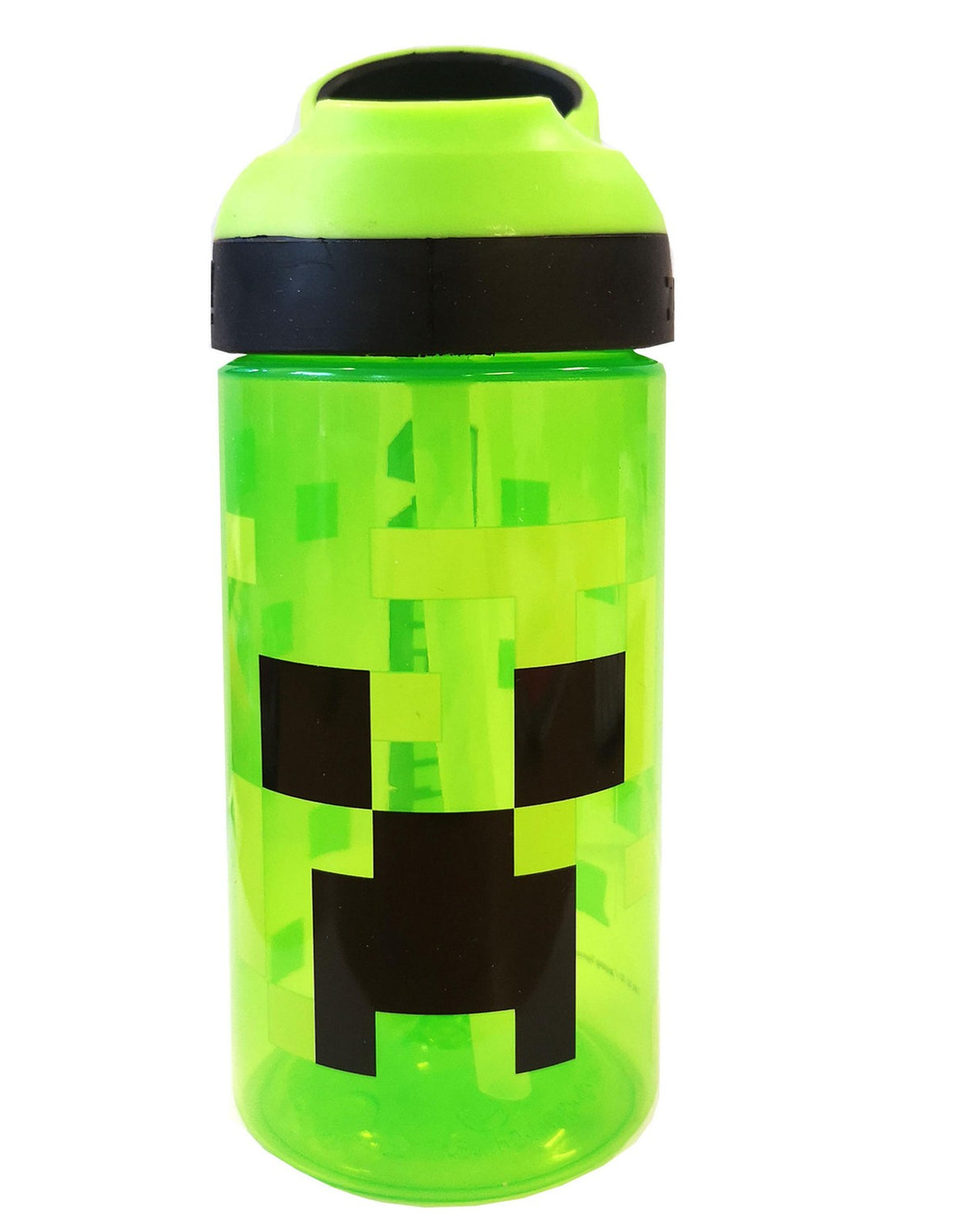 Minecraft Lunch Bag Bottle and Snack Pot | Boys Green Gaming | Official Merch