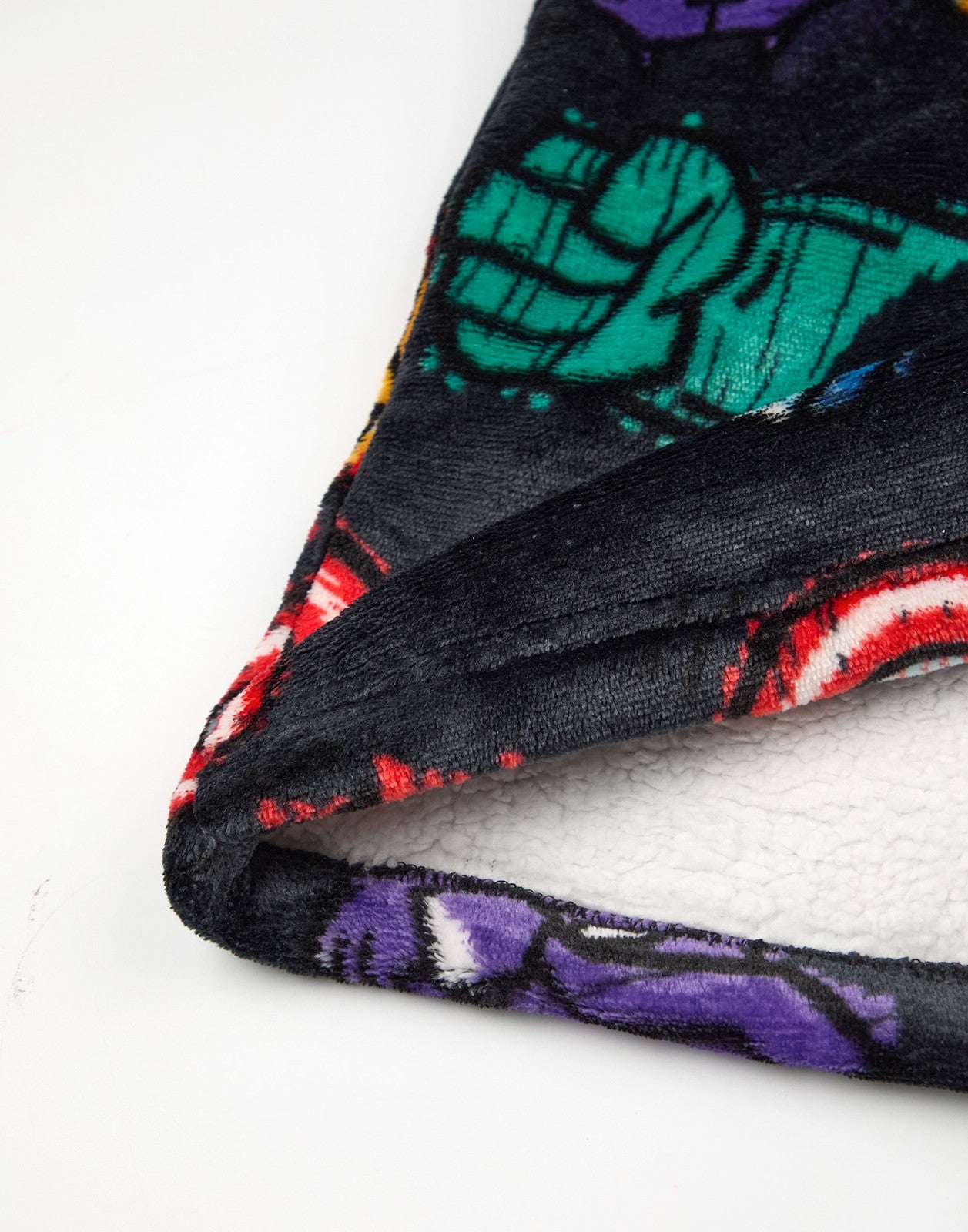Marvel Blanket Hoodie | Boys Multicoloured | Official Merch