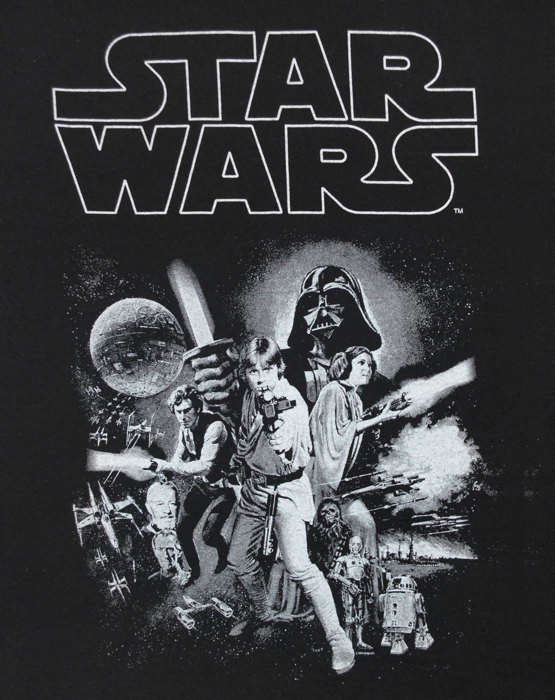 Star Wars Short Sleeved T-Shirt | Girls Black | Official Merch