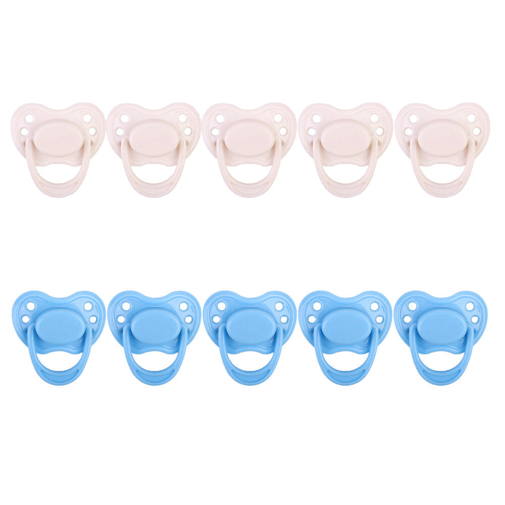 10PCS Magnetic Dummy Soother for Reborn Baby Dolls Accessories Kits DIY Supply