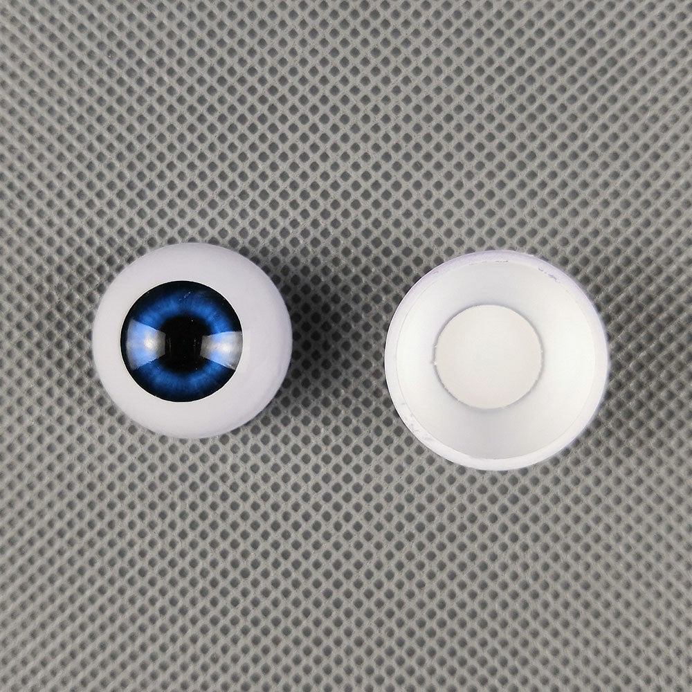10 Pairs Half Round Acrylic Eyes Eyeballs for Reborn Baby Dolls Kit DIY Repair
