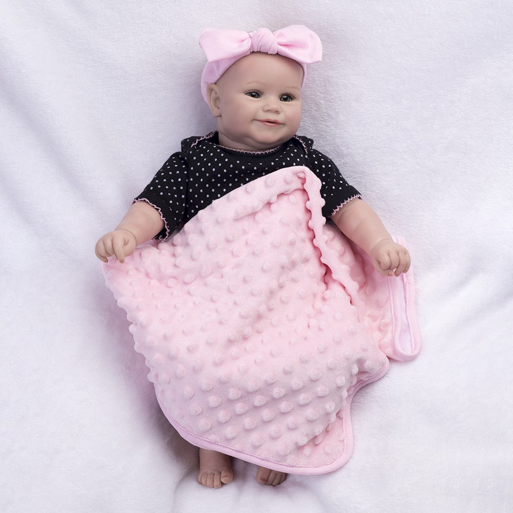 Realistic Reborn Baby Dolls Newborn Girl Doll Vinyl Silicone Lifelike Xmas Gift