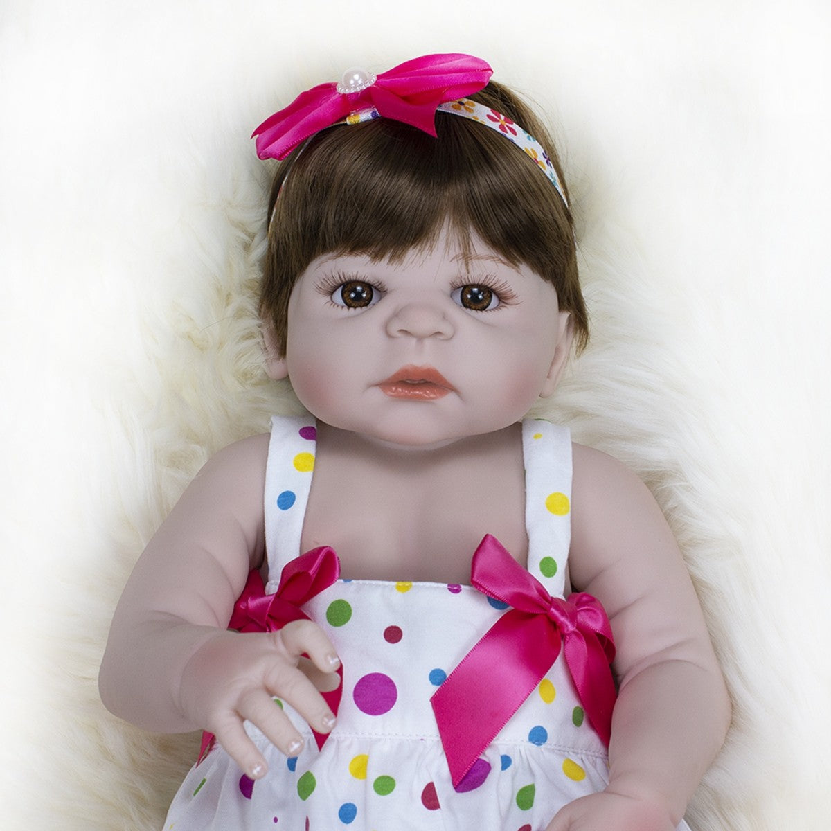 22'' Waterproof Twins Reborn Baby Dolls Full Body Vinyl Silicone Boy Girl Gifts