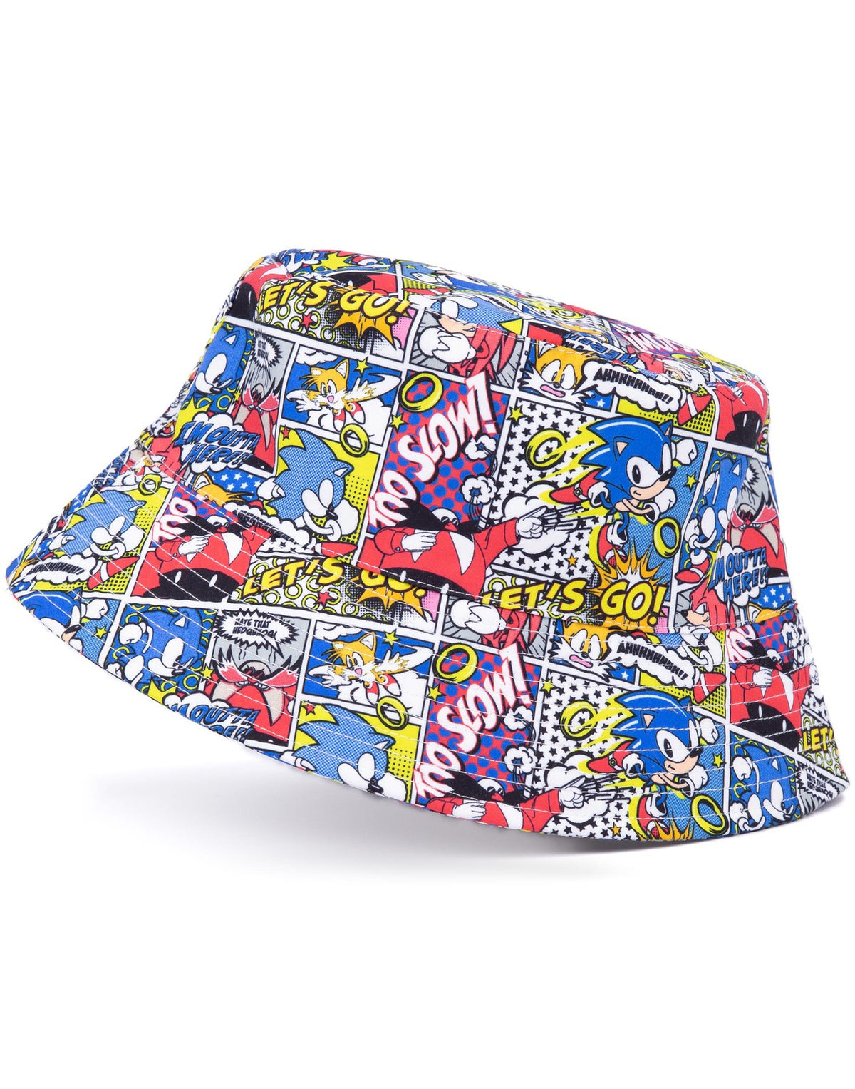 Sonic the Hedgehog Bucket Hat | Unisex Multicoloured | Official Merch