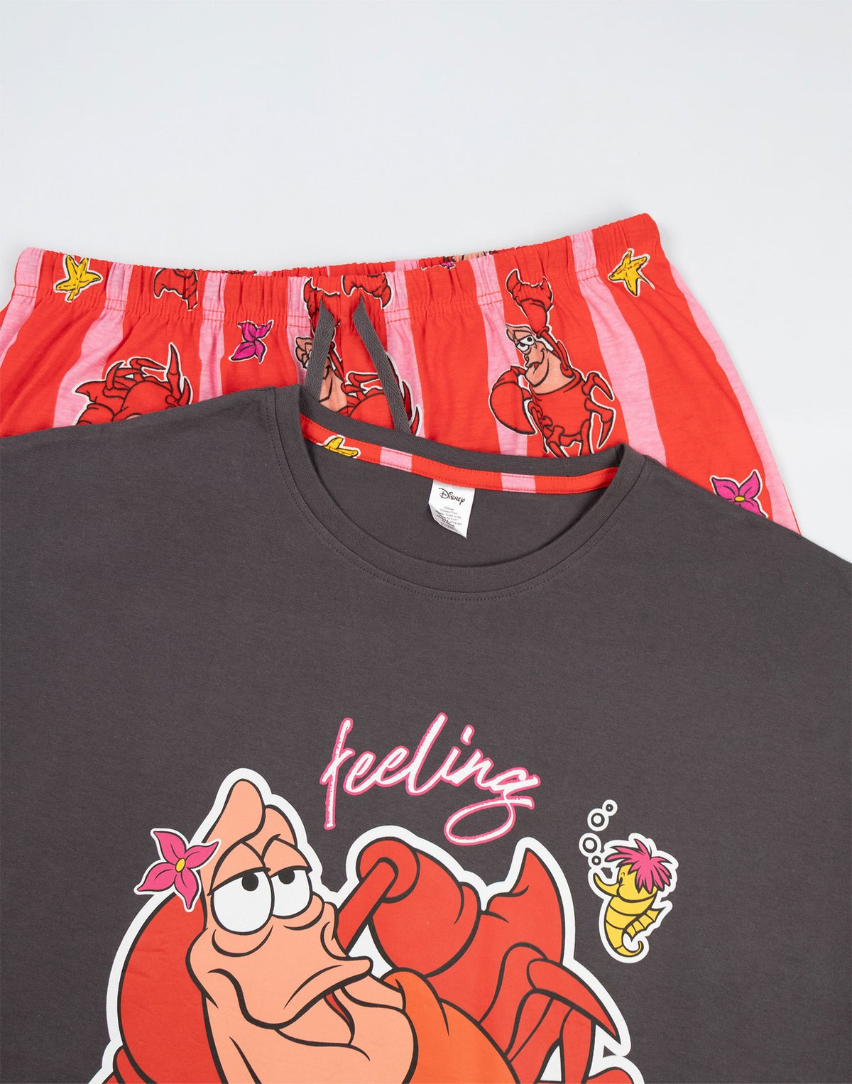 Disney Short Sleeve Long Leg Pyjama Set | Womens Multicoloured | Official Merch