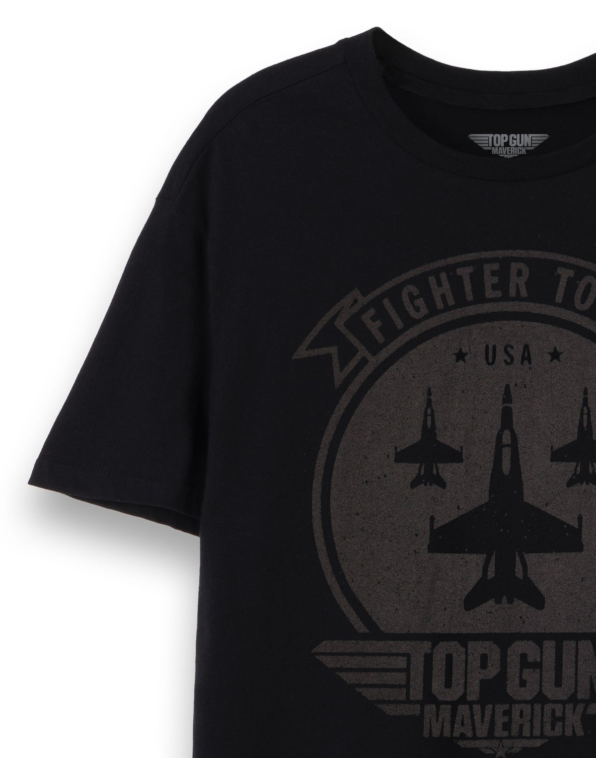 Top Gun: Maverick Short Sleeved T-Shirt | Mens Black | Official Merch