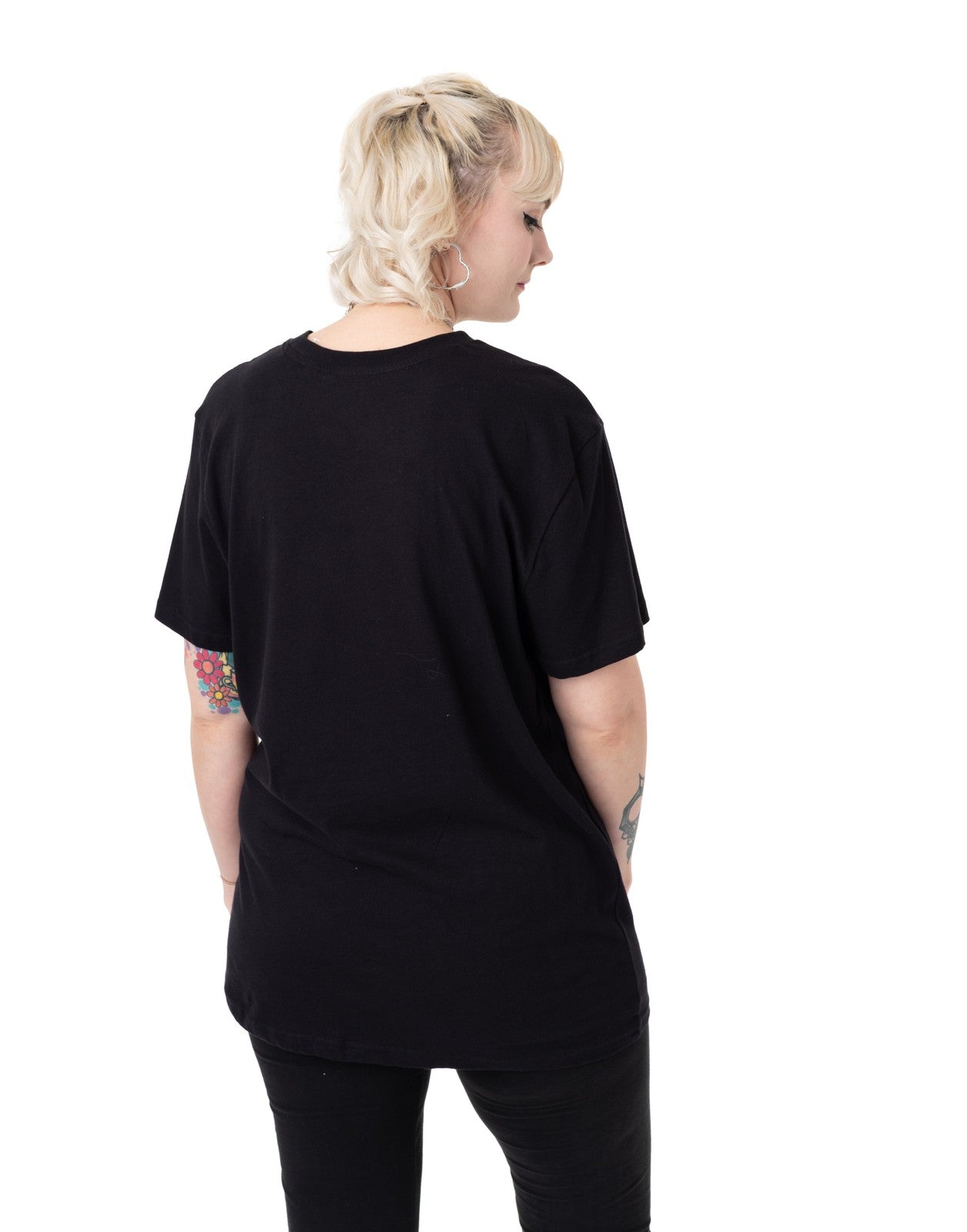Disney Short Sleeved T-Shirt | Unisex Black | Official Merch