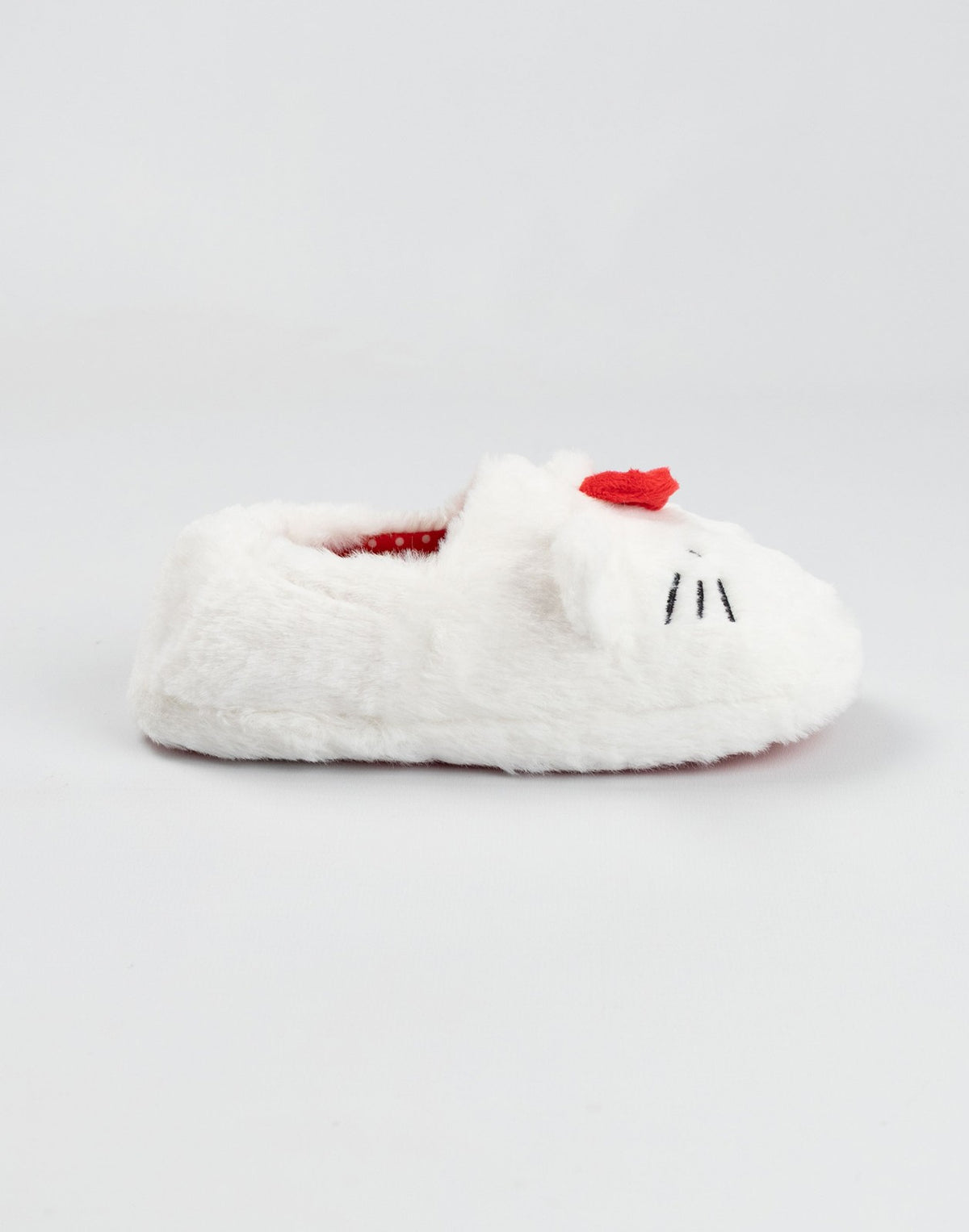 Hello Kitty Slip On Loafer Slippers | Girls White | Official Merch