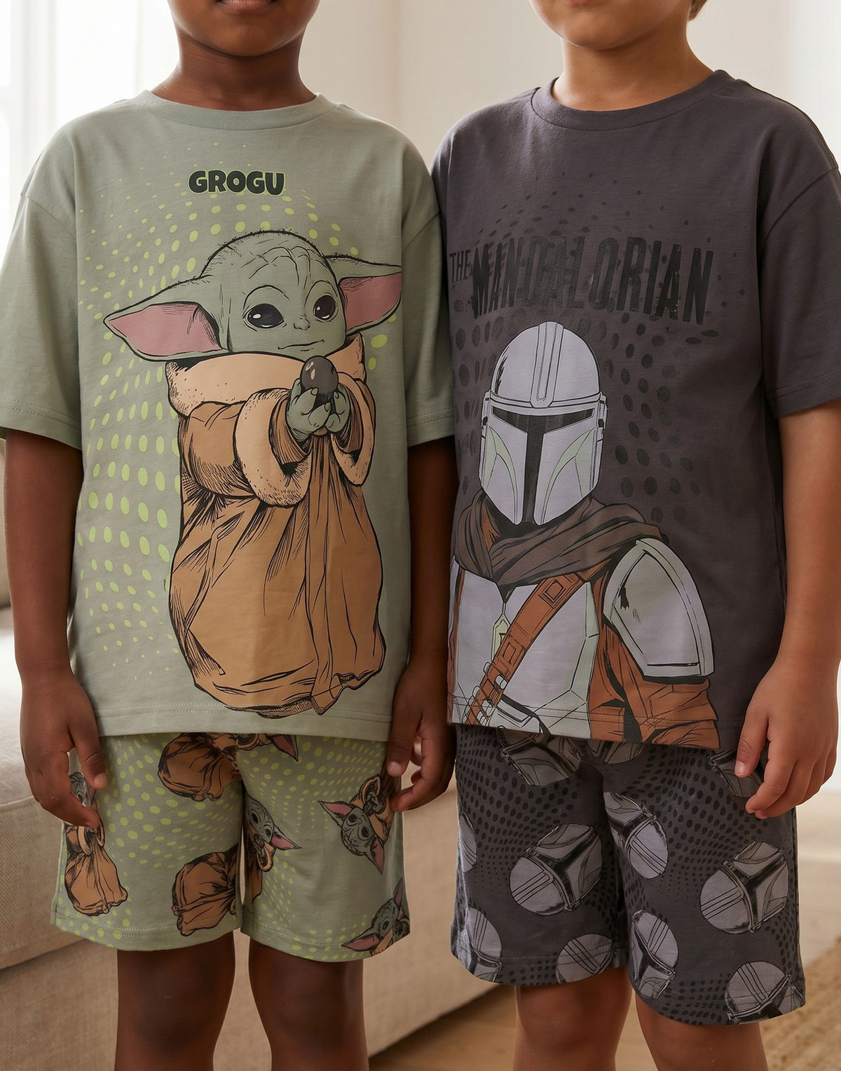 Star Wars Multi-Pack of 2 Short Sleeve Short Leg Pyjama Set | Boys Multicoloured