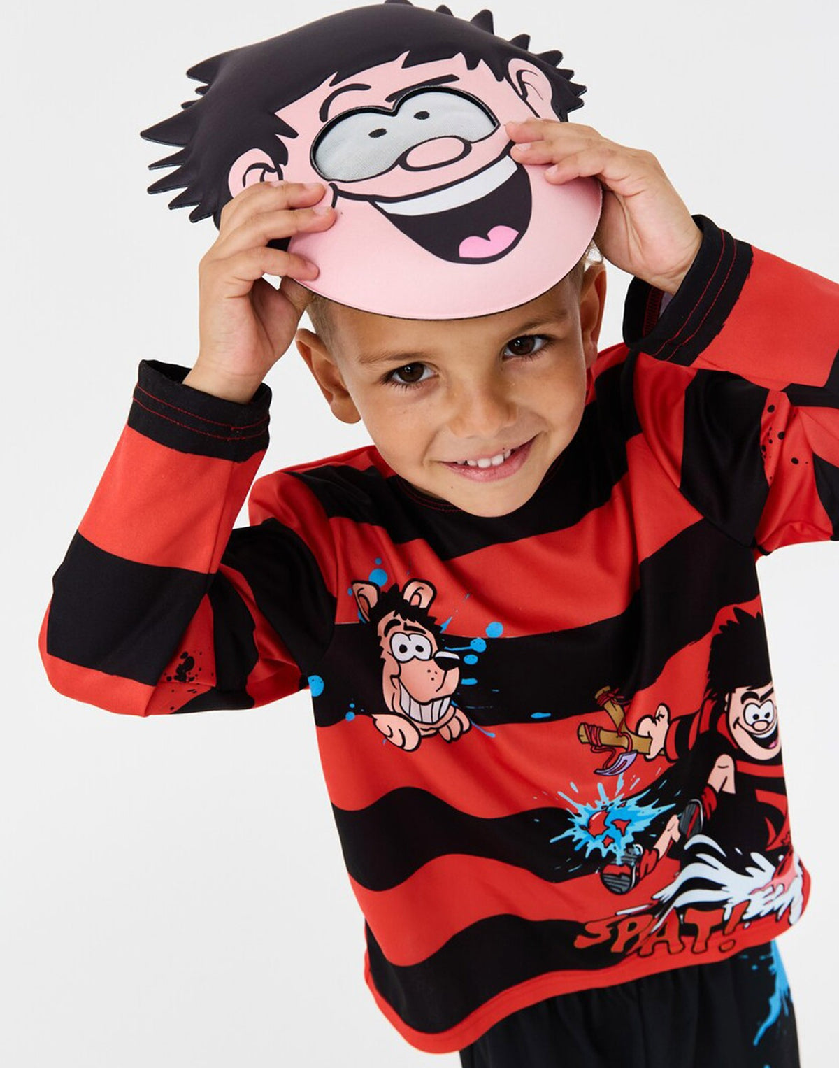 Beano 3 Piece Costume | Boys Multicoloured | Official Merch