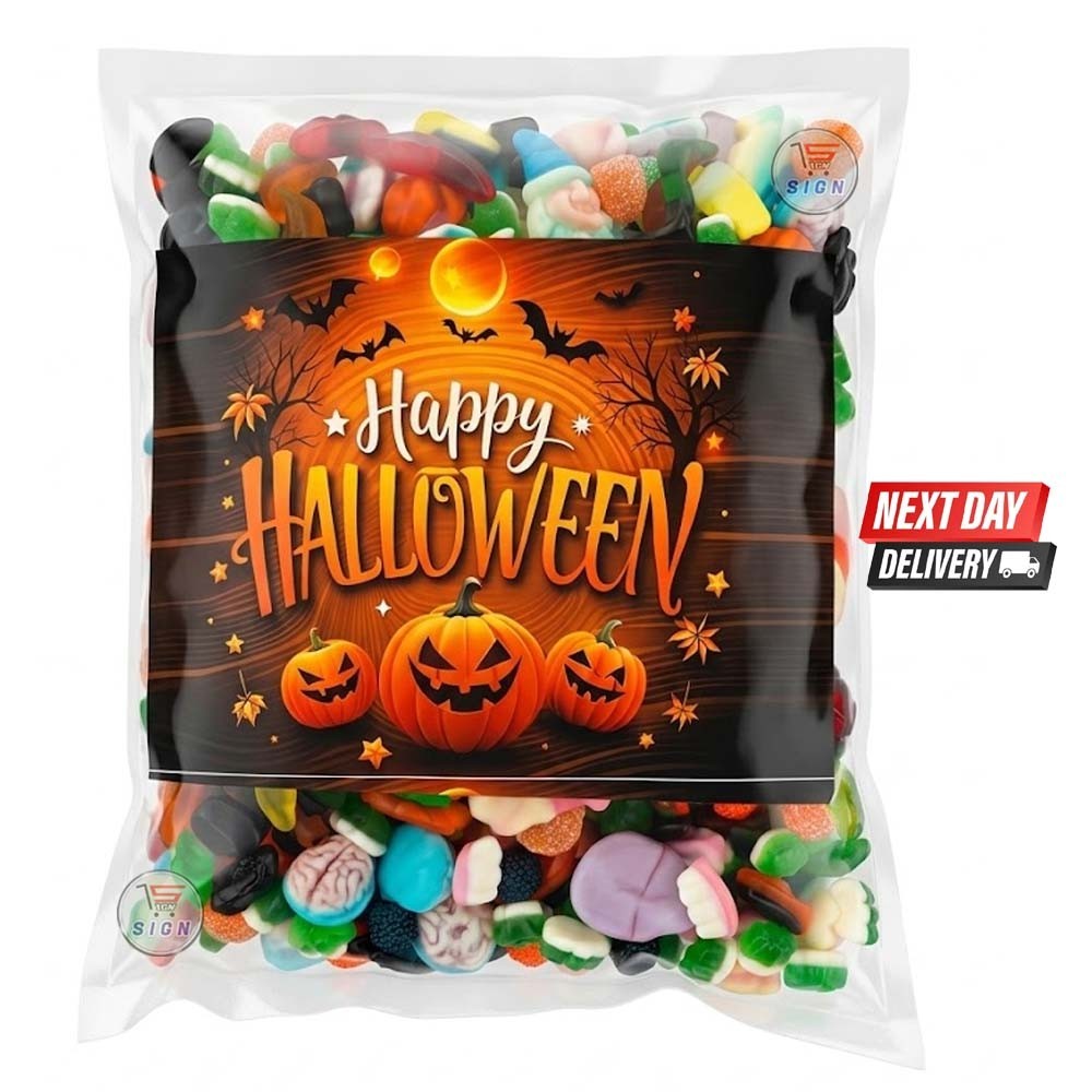 Halloween Pick N Mix Sweets 1kg Bag | Scary Horror Retro Candy | Trick or Treat