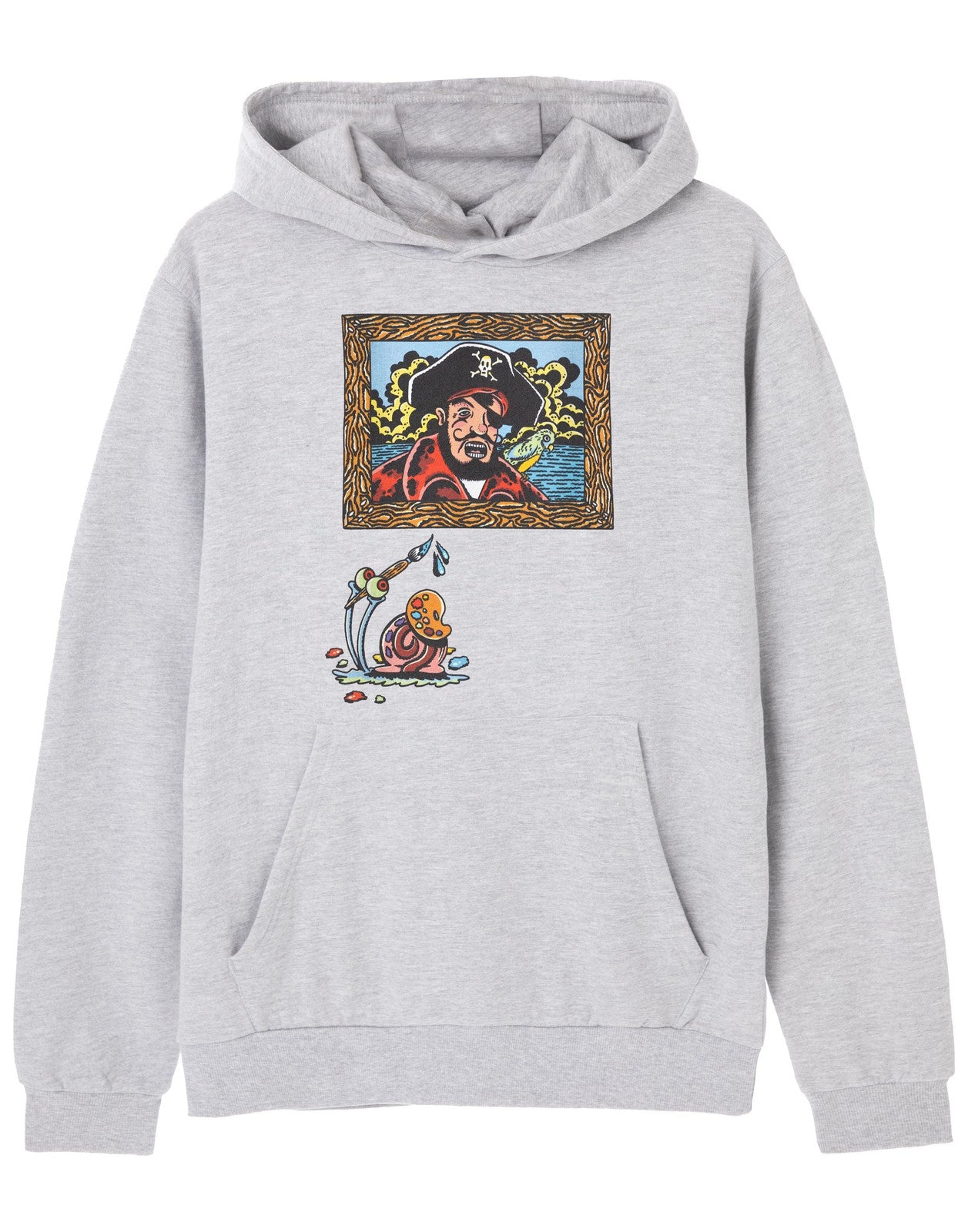 SpongeBob SquarePants Hoodie | Mens Grey Marl | Official Merch