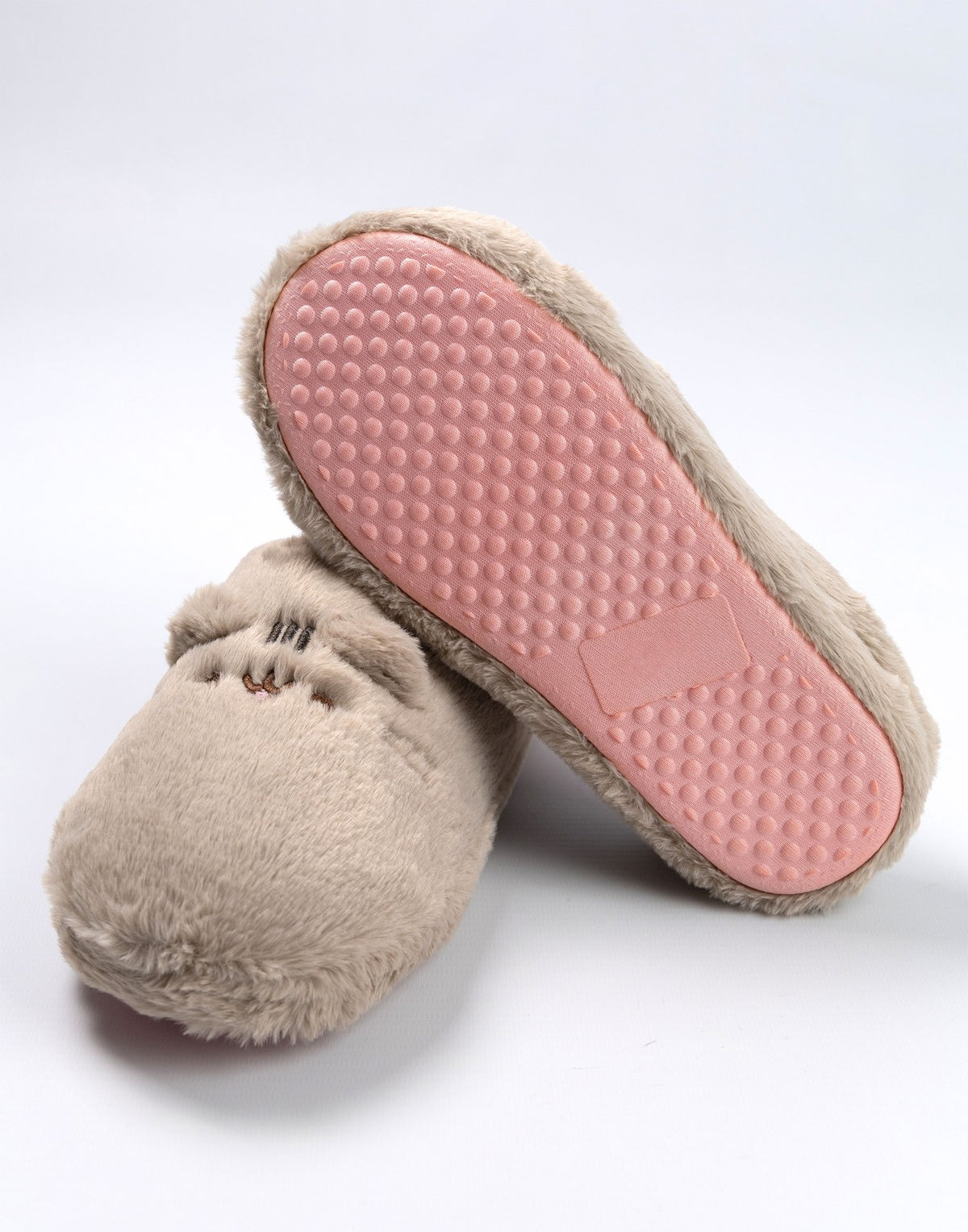 Pusheen Mule Slippers | Girls Beige | Official Merch