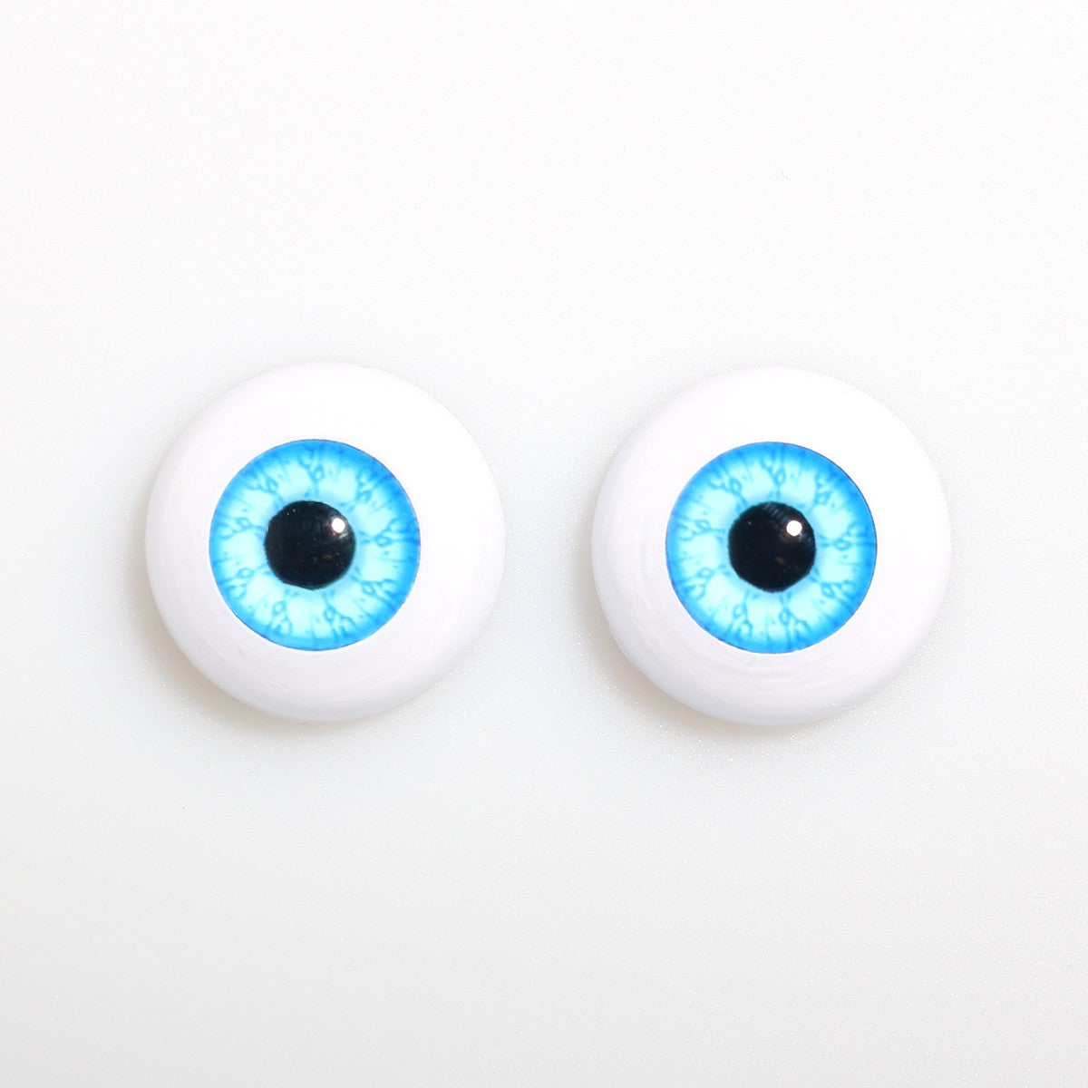 2 Pairs Reborn Baby Doll Eyes Half Round Acrylic Eyeballs Accessories DIY Supply