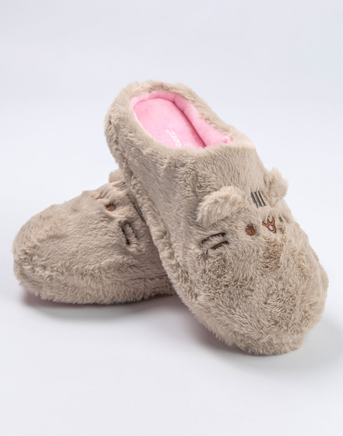 Pusheen Mule Slippers | Girls Beige | Official Merch