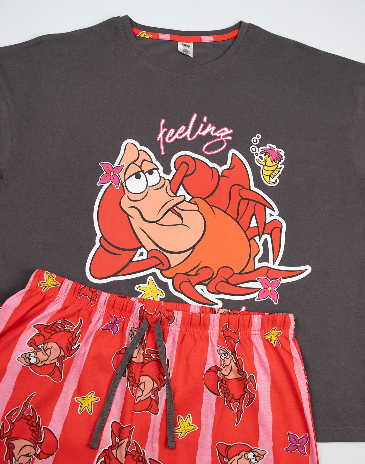 Disney Short Sleeve Long Leg Pyjama Set | Womens Multicoloured | Official Merch