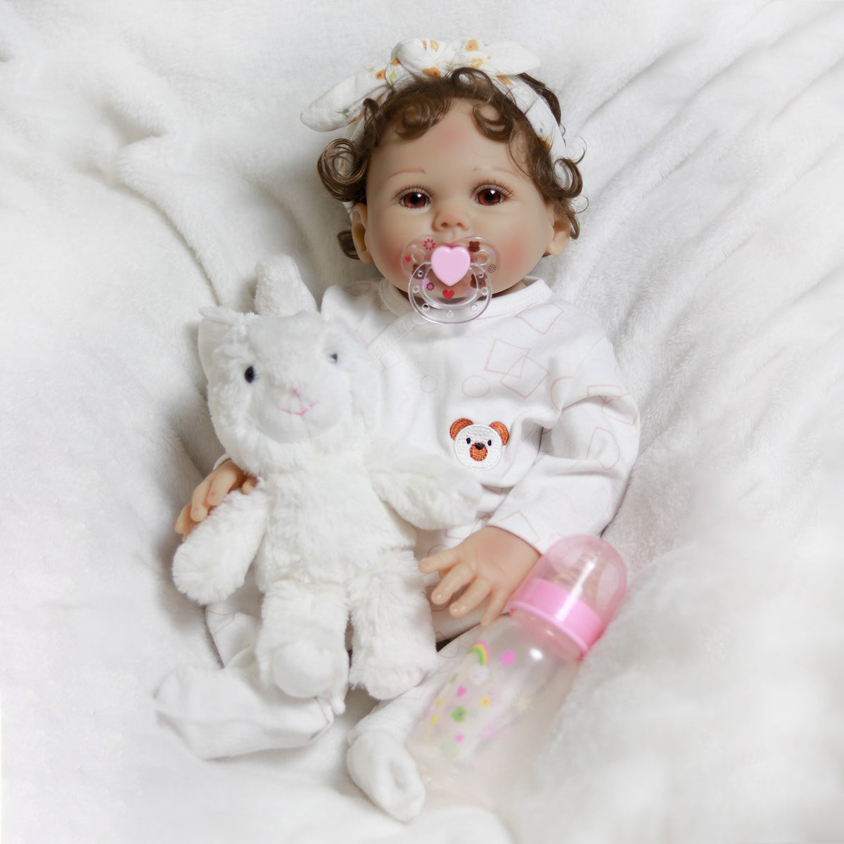 Full Body Vinyl Silicone Reborn Dolls Lifelike Baby Twins Newborn Baby Girl Gift