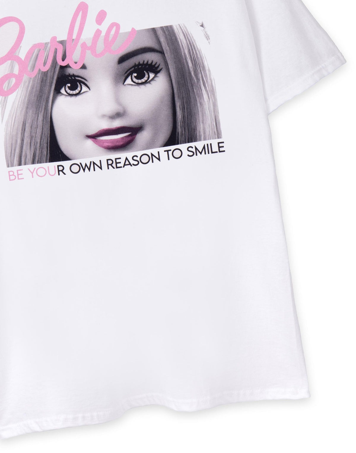 Barbie Short Sleeved T-Shirt | Womens White | Official Merch
