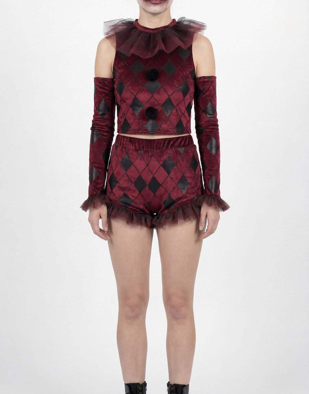 Blues Group 3 Piece Costume | Mens Red | Official Merch