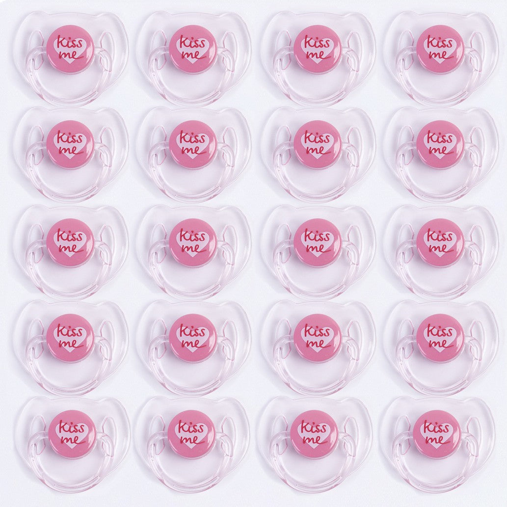 50PC Magnetic Dummy Pacifier for Reborn Baby Dolls Kit DIY Supply Accessories