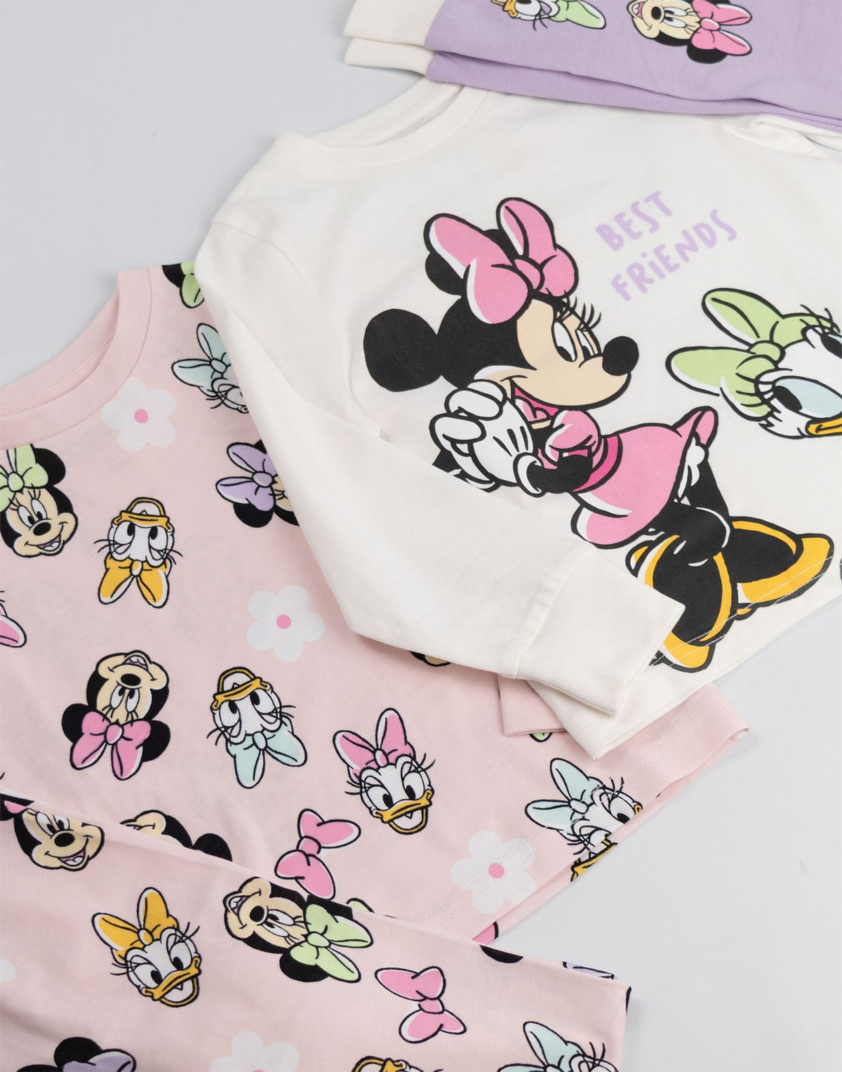 Disney Multi-Pack of 2 Long Sleeve Long Leg Pyjama Set | Girls Multicoloured | O