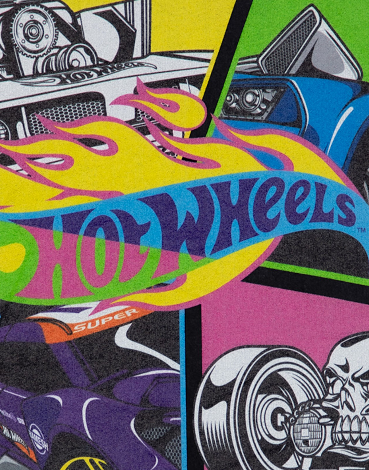 Hot Wheels Short Sleeved T-Shirt | Boys Black | Official Merch