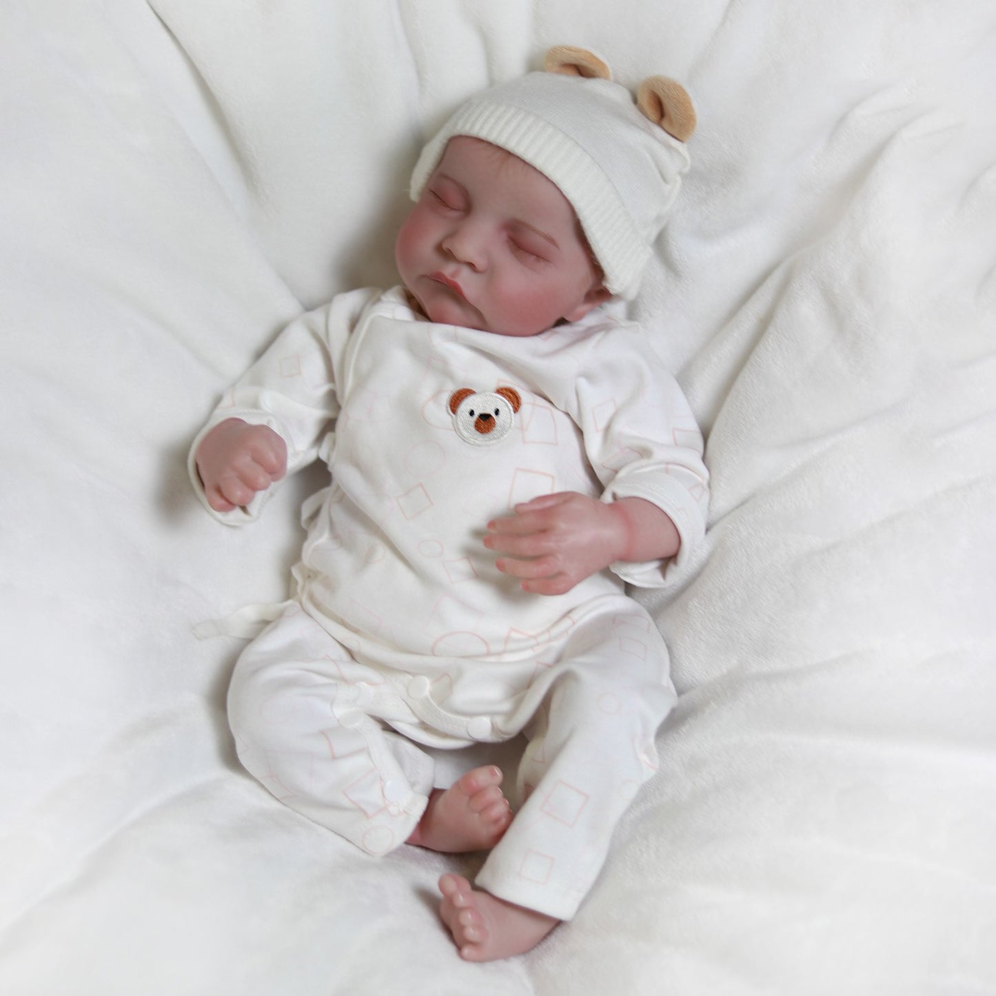 Realistic Reborn Baby Dolls Twins Vinyl Silicone Lifelike Newborn Girl Doll Gift