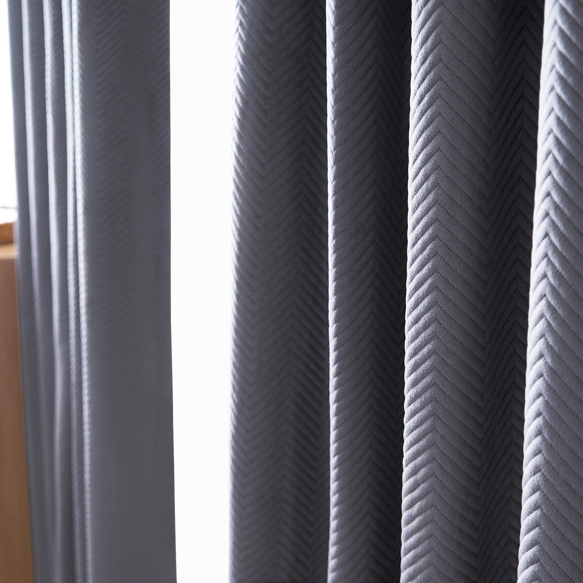 OHS Pinsonic Velvet Curtains Thermal 2 Panel Ready Made Eyelet Blackout