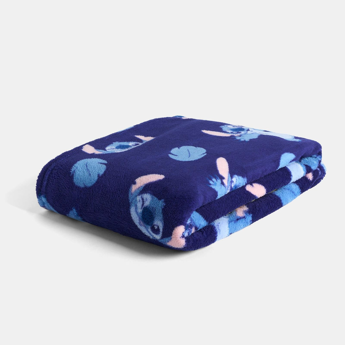 OHS x Stitch Throw Kids Soft Coral Fleece Thermal Bedspread Blanket
