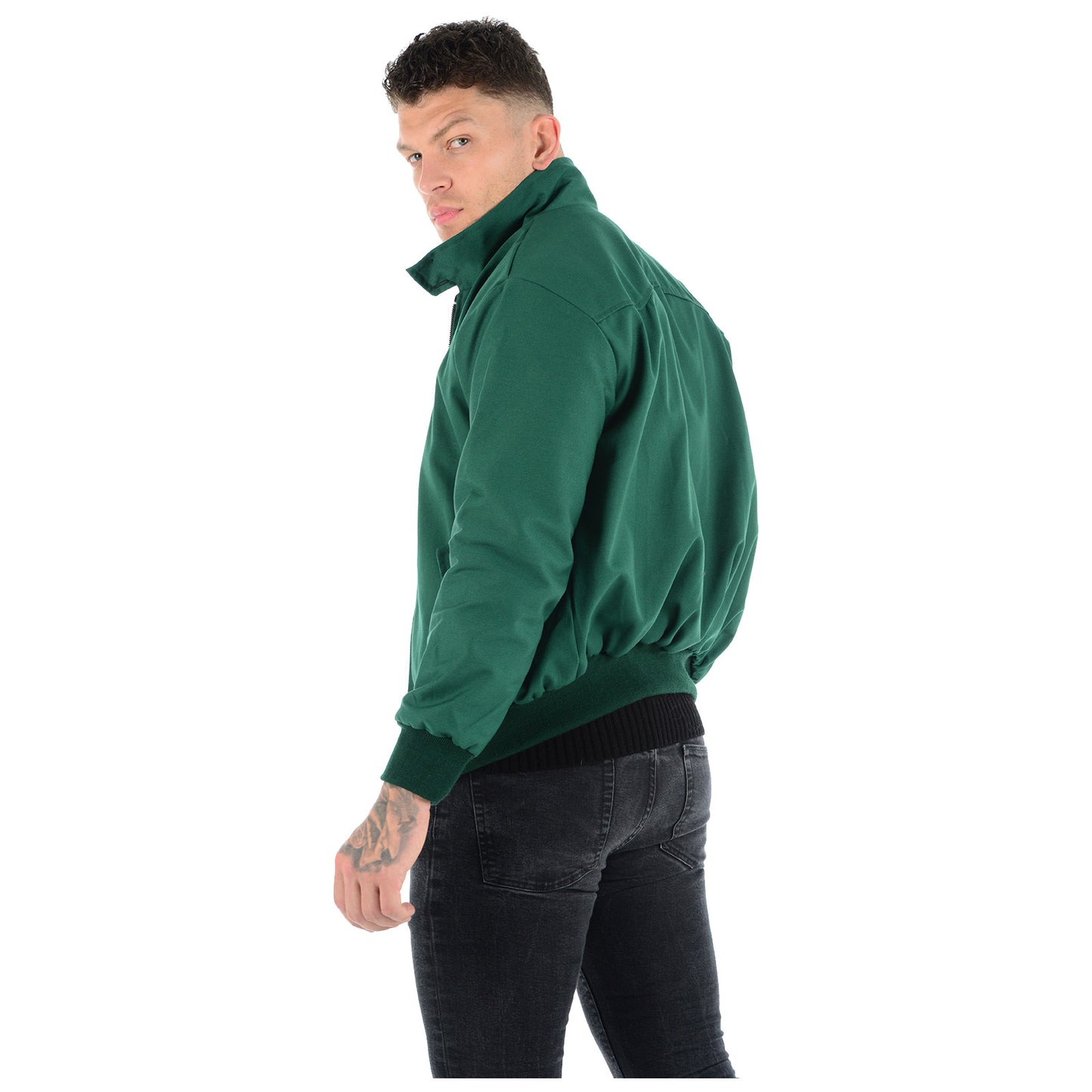 MENS JACKET CLASSIC TRENDY VINTAGE RETRO SCOOTER 1970'S BOMBER MOD COAT TOP NEW