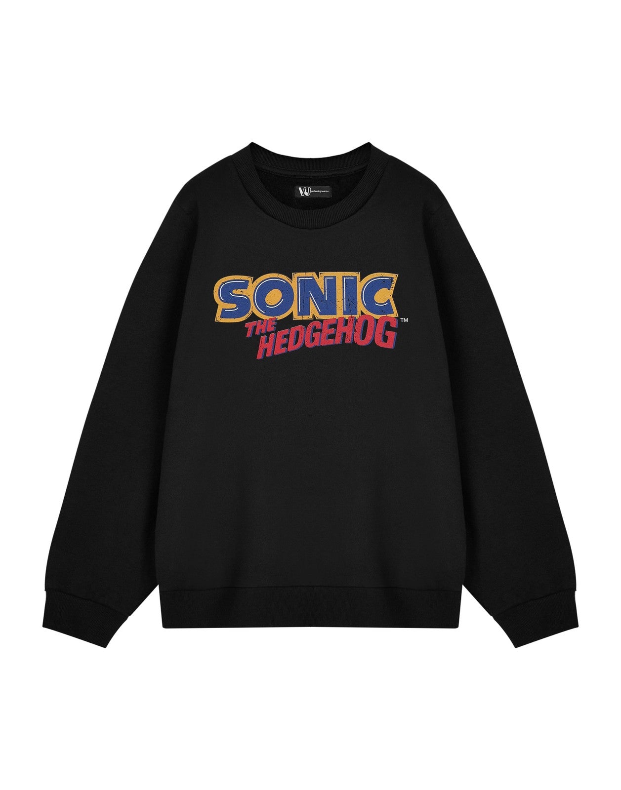 Sonic the Hedgehog Sweatshirt | Mens Black | Official Merch