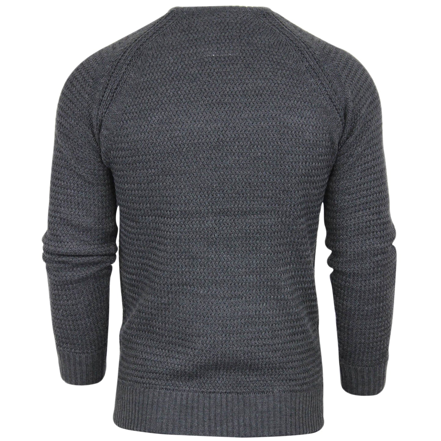 BRAVE SOUL MENS CREW NECK JUMPERS CHUNKY CABLE KNIT PULLOVER WINTER SWEATERS TOP