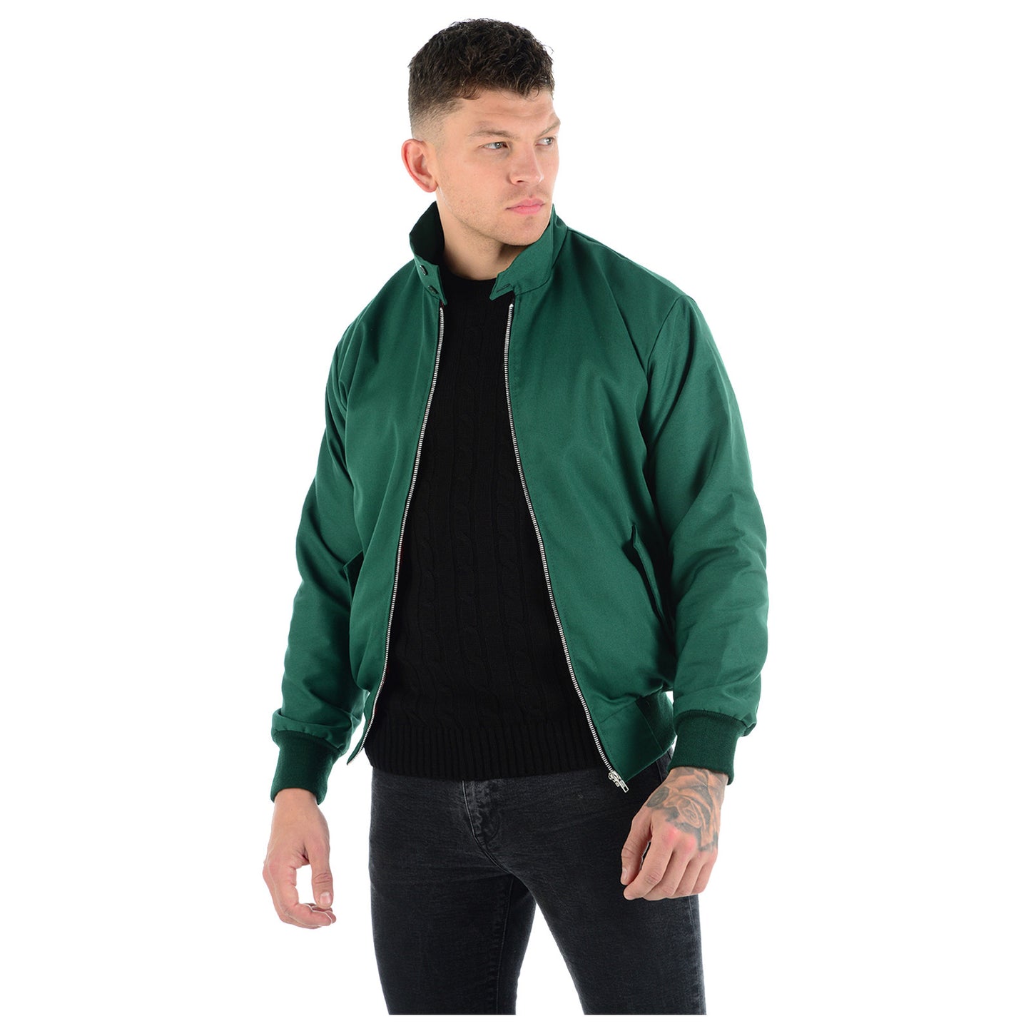 MENS JACKET CLASSIC TRENDY VINTAGE RETRO SCOOTER 1970'S BOMBER MOD COAT TOP NEW