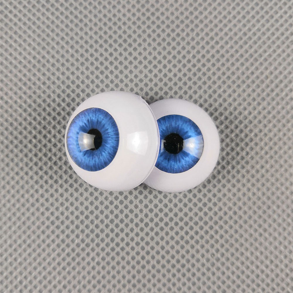 10 Pairs Half Round Acrylic Eyes Eyeballs for Reborn Baby Dolls Kit DIY Repair