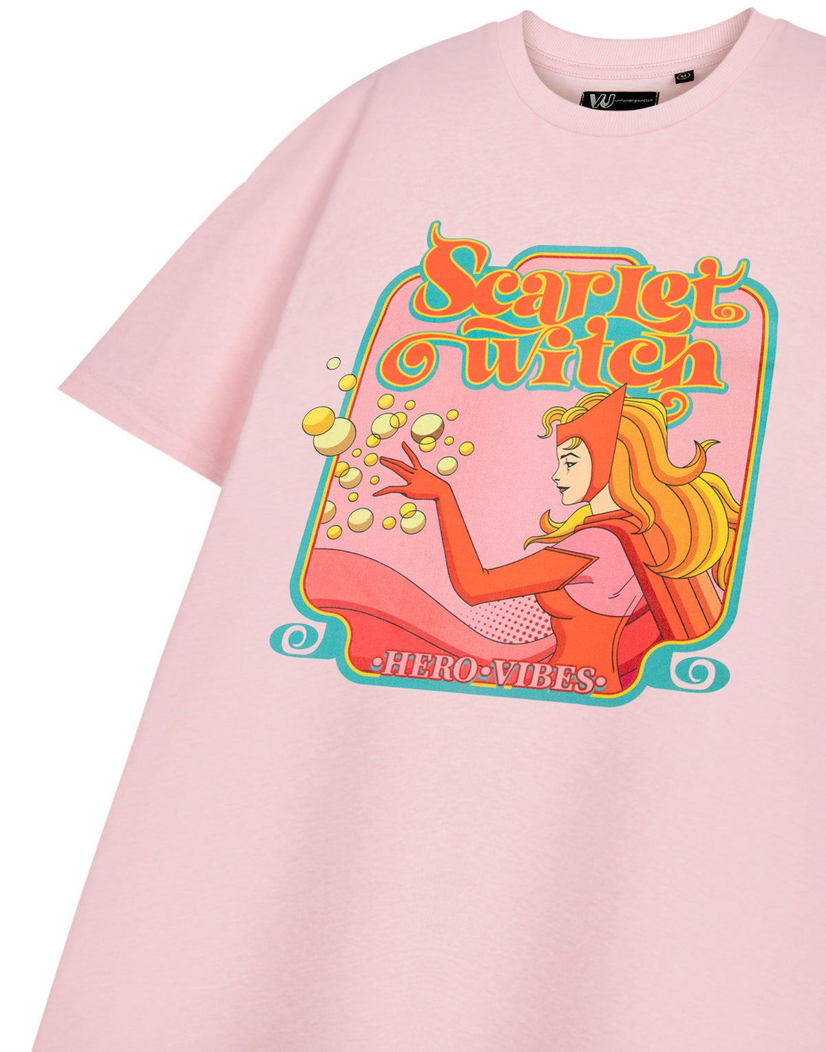 Marvel Short Sleeved T-Shirt | Womens Pink | Official Merch
