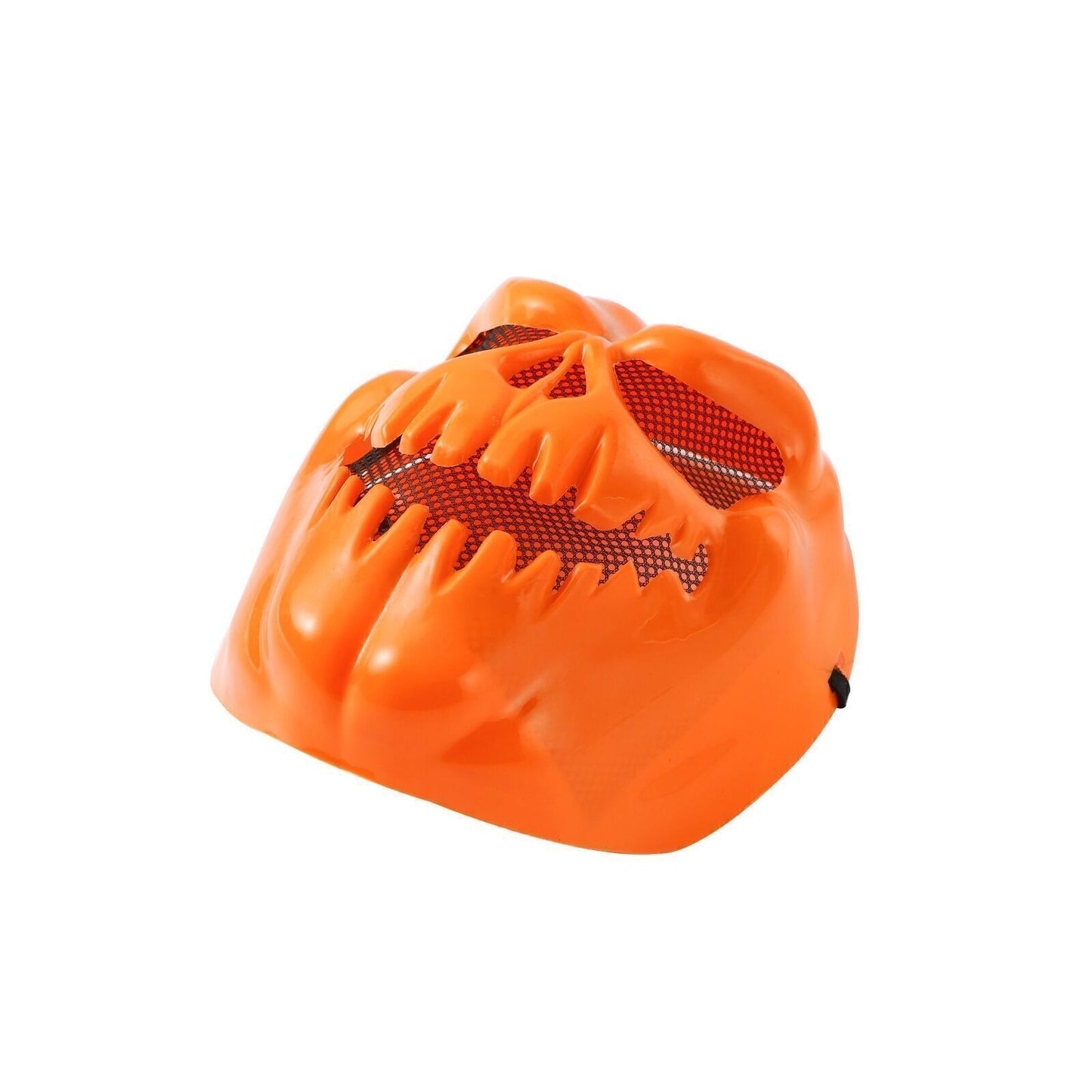 Halloween Mask Pumpkin Head Costume Adult Outfit Scary Spooky Horror
