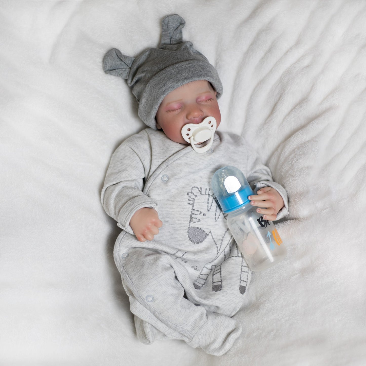 18" Realistic Reborn Baby Twins Handmade Newborn Boy Doll Lifelike Babies Dolls