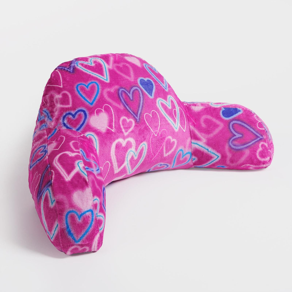 Heart Cuddle Cushion Kids Plump Reading Pillow Gamer Soft Arms Chair Support