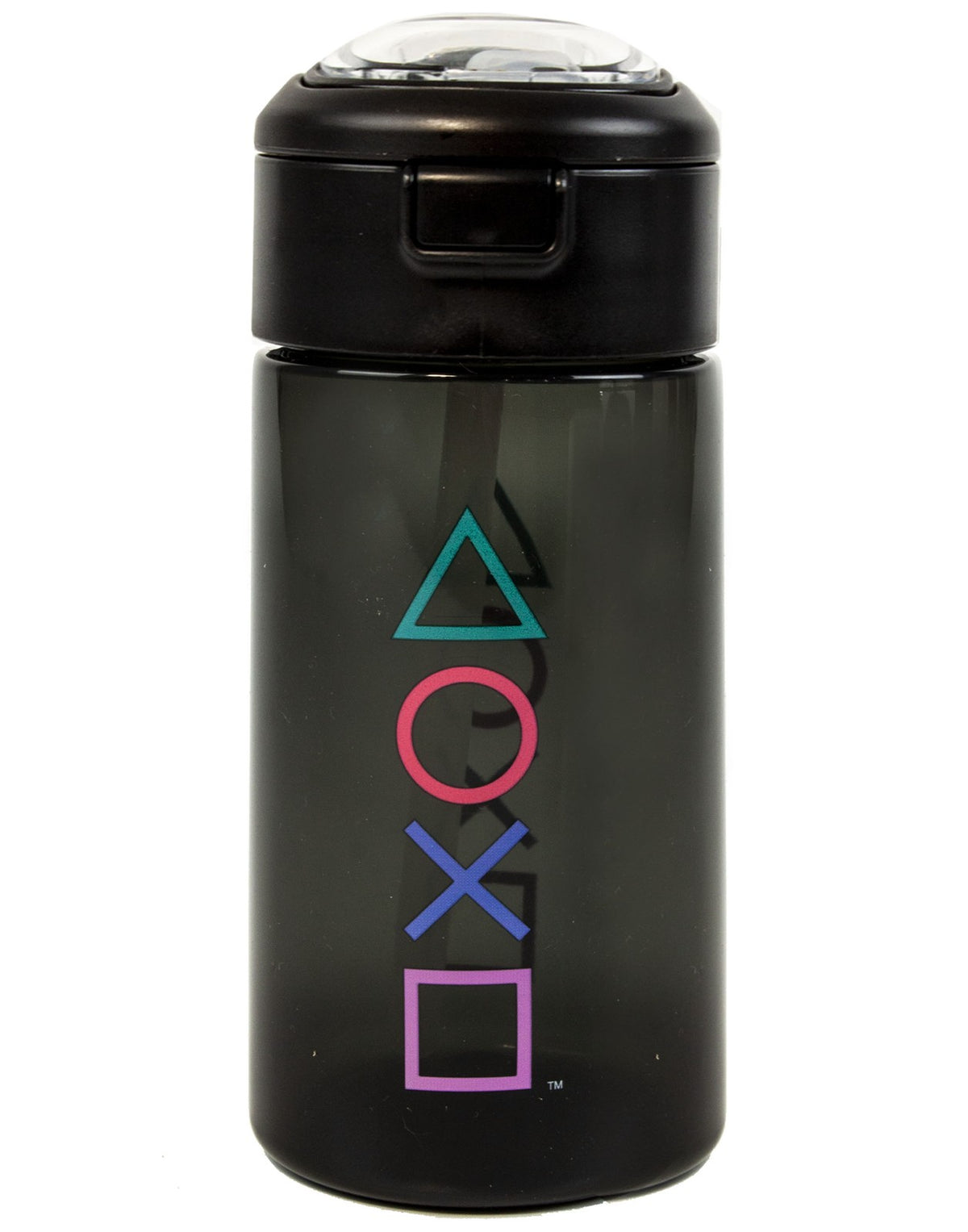 PlayStation Spout Water Bottle | Womens Black | Official Merch