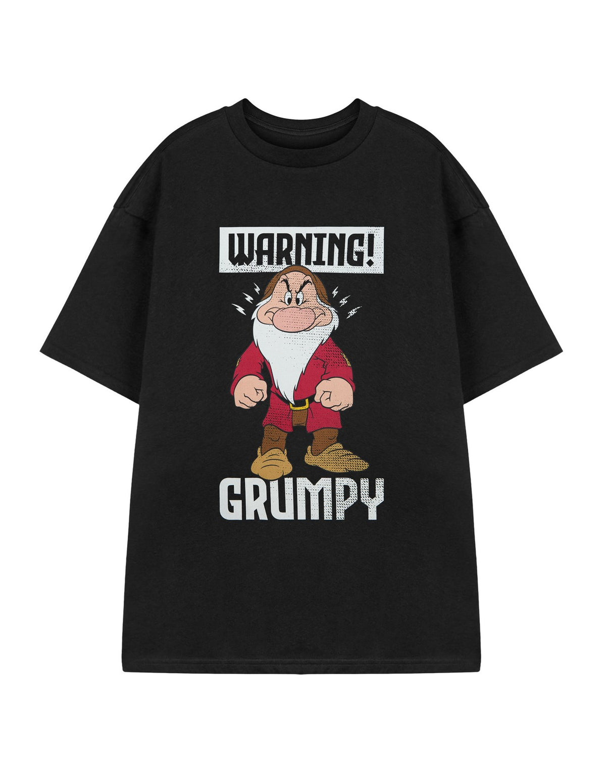 Disney Short Sleeved T-Shirt | Mens Black | Official Merch