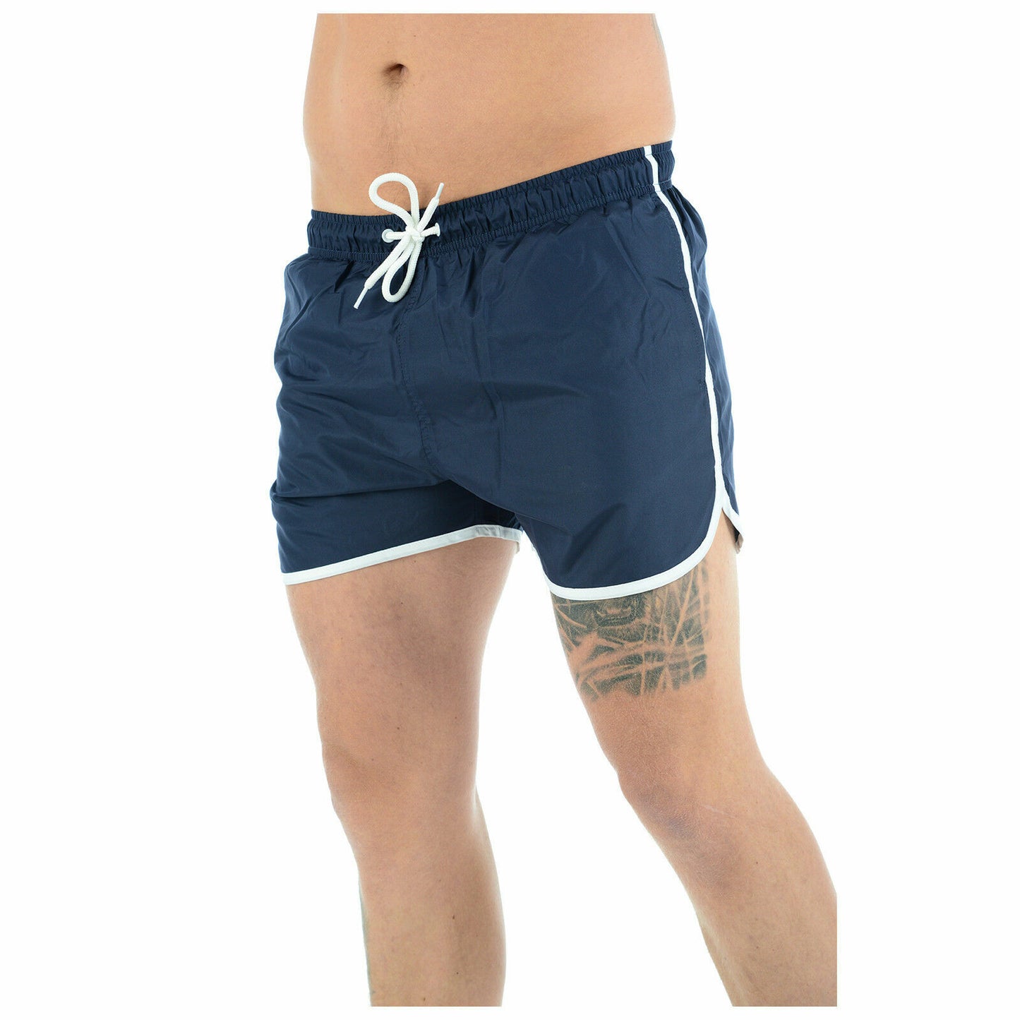 MENS SWIMMING SHORTS MESH LINED RUNNING SPORT GYM SUMMER POOL BEACH SWIM TRUNKS