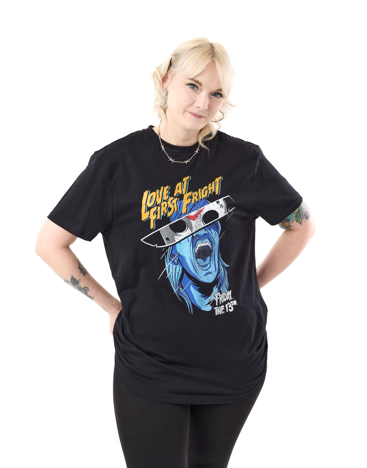 Friday The 13th Short Sleeved T-Shirt | Unisex Black | Official Merch