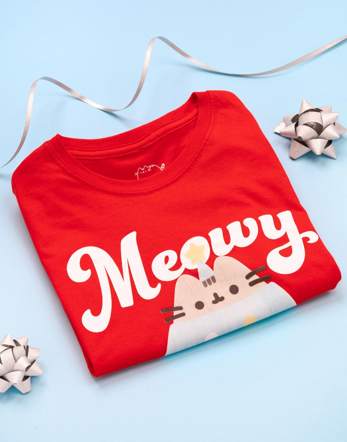 Pusheen Short Sleeved T-Shirt | Womens Red | Official Merch