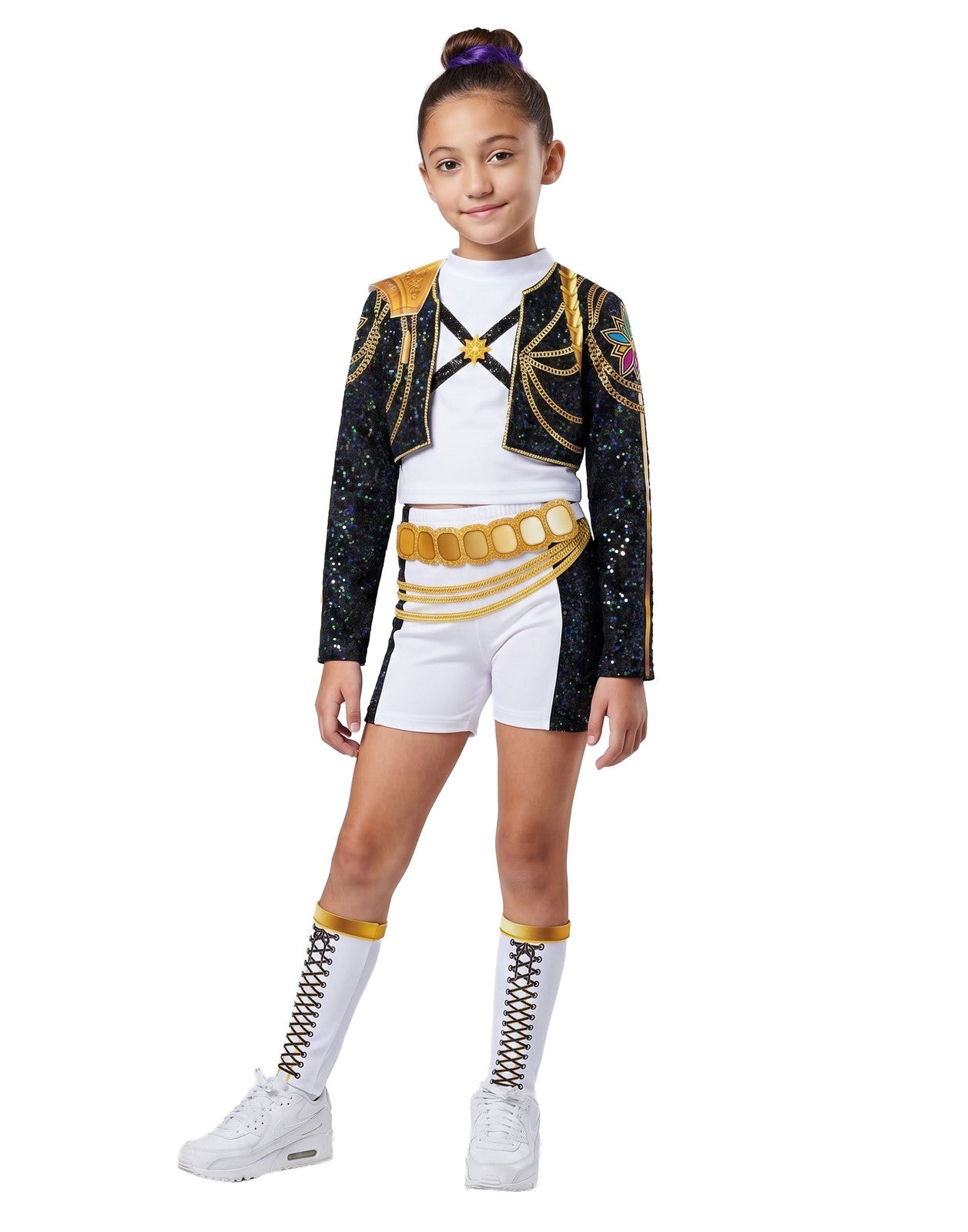 KPop Demon Hunters 2 Piece Costume | Girls Multicoloured | Official Merch