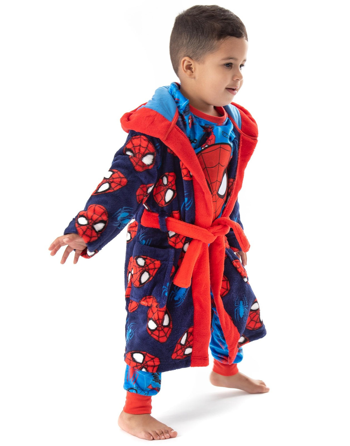 Marvel Bathrobe | Boys Blue | Official Merch
