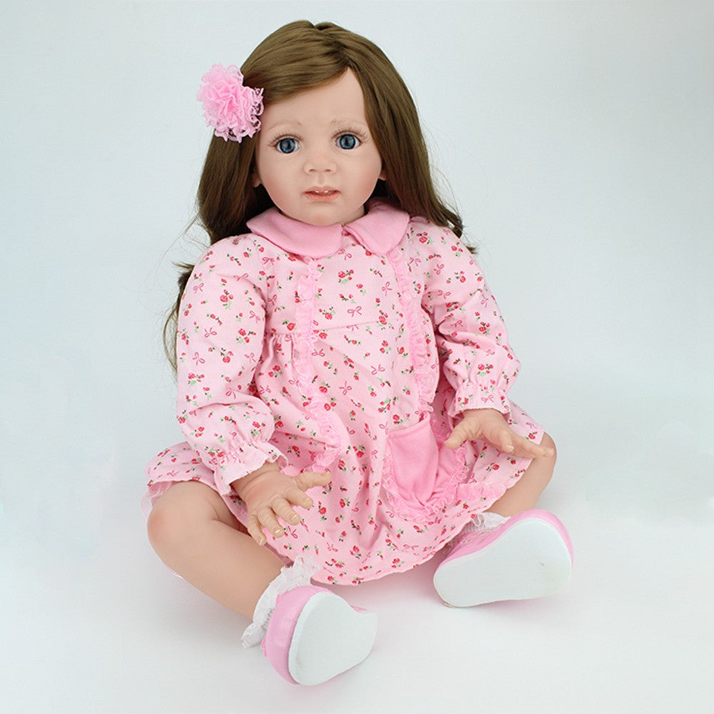 Handmade Real Life Reborn Baby Dolls Vinyl Silicone Realistic Newborn Girl Gift