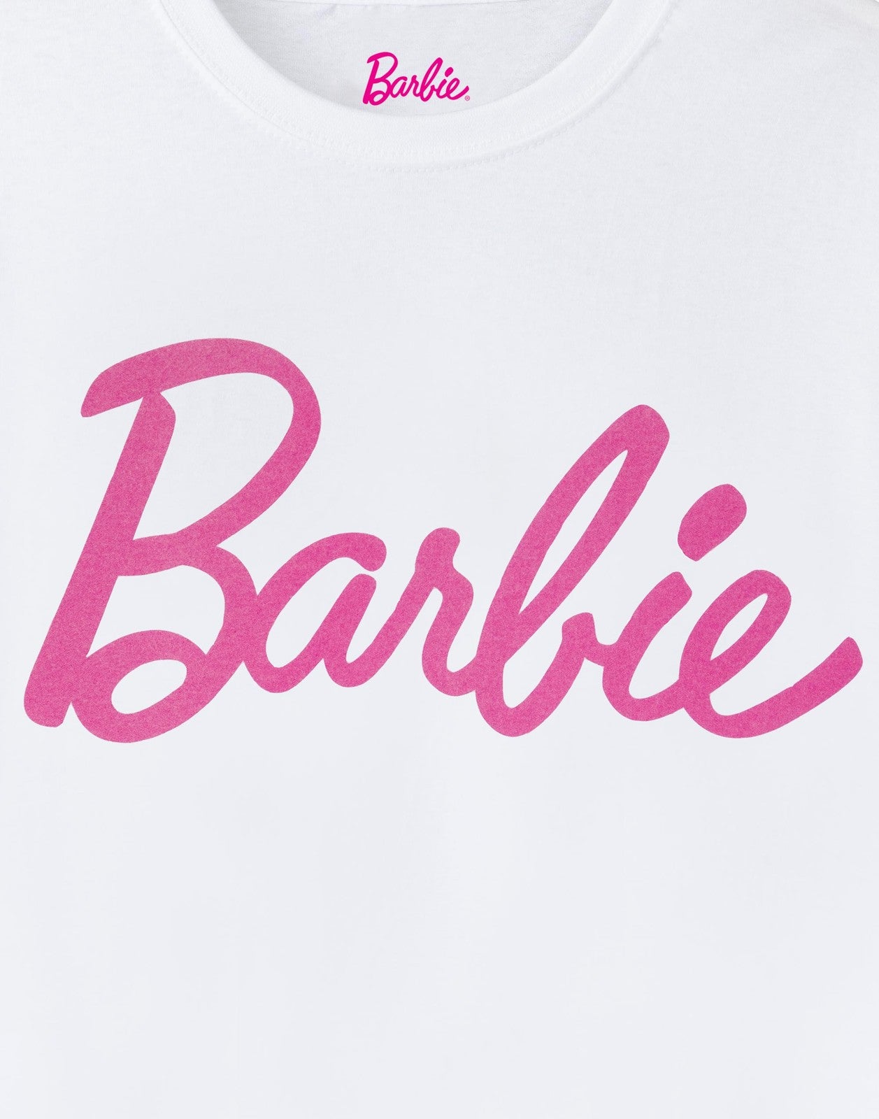 Barbie Short Sleeved T-Shirt | Womens White | Official Merch