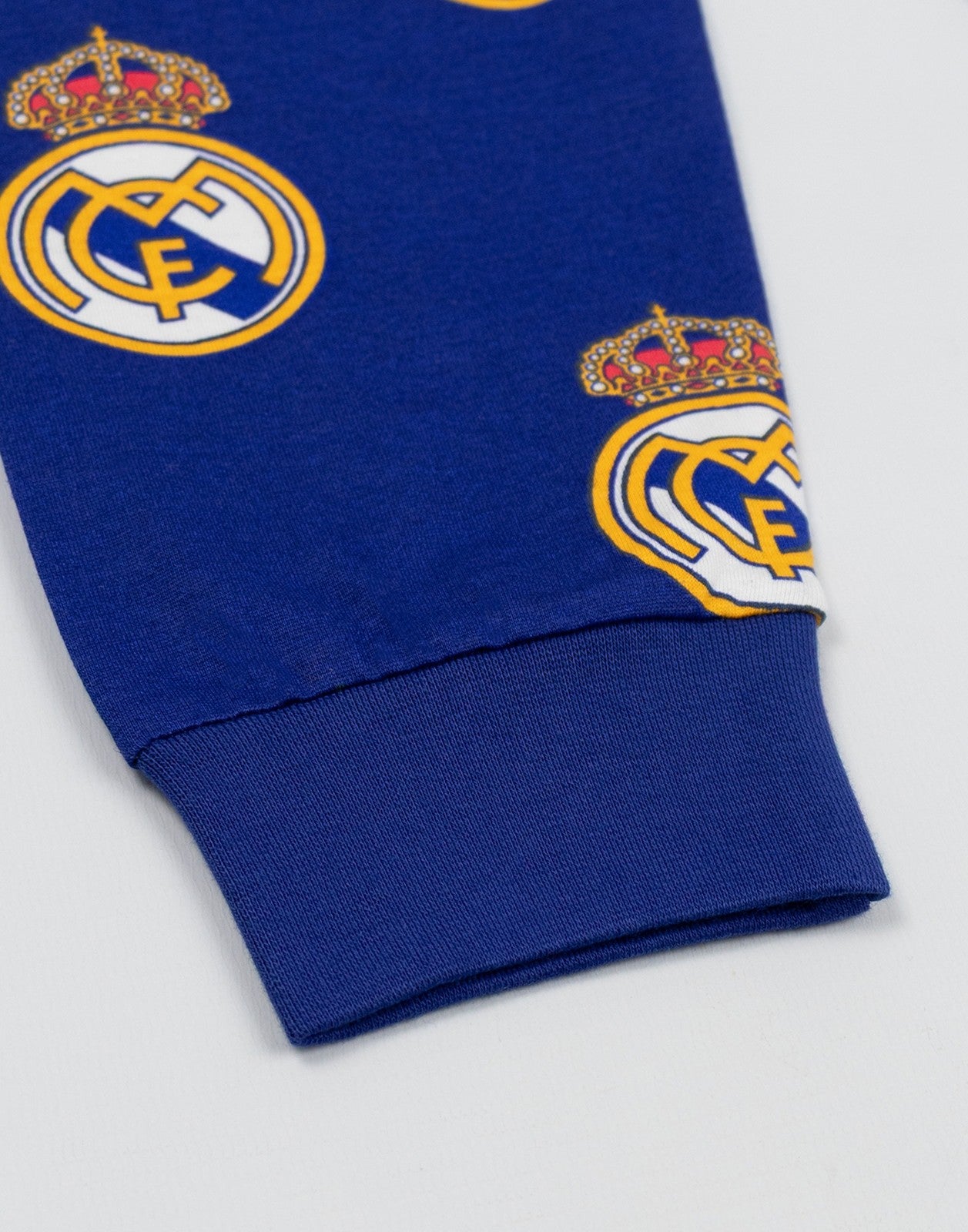 Real Madrid Short Sleeve Long Leg Pyjama Set | Boys Multicoloured | Official Mer