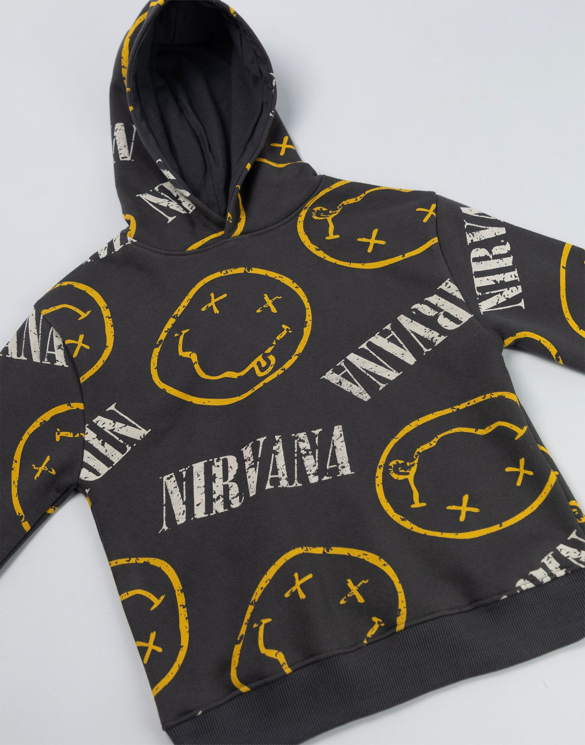 Nirvana Sweatshirt and Joggers Set | Unisex Kids Grey | Official Merch